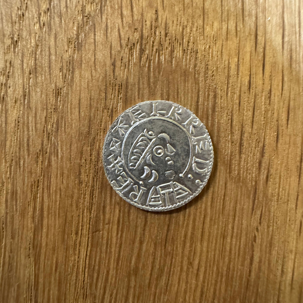 Alfred The Great Silver Penny - Hammered Reproduction