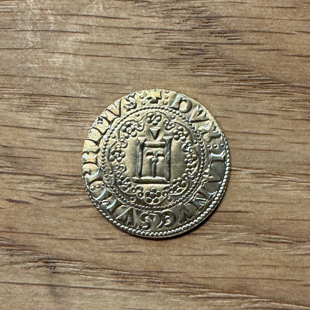Gold Genovino - Hammered Reproduction
