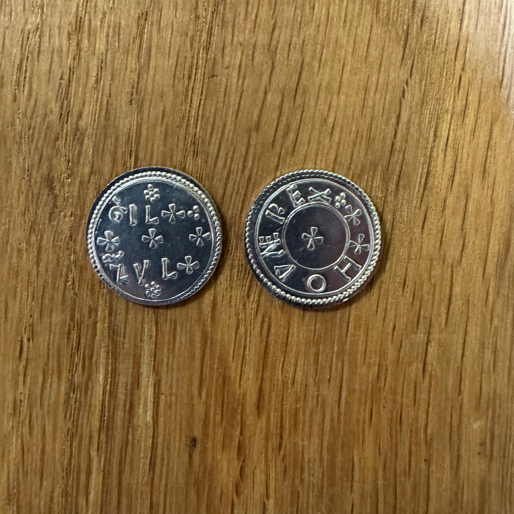 Hywel Dda Penny - Hammered Reproduction