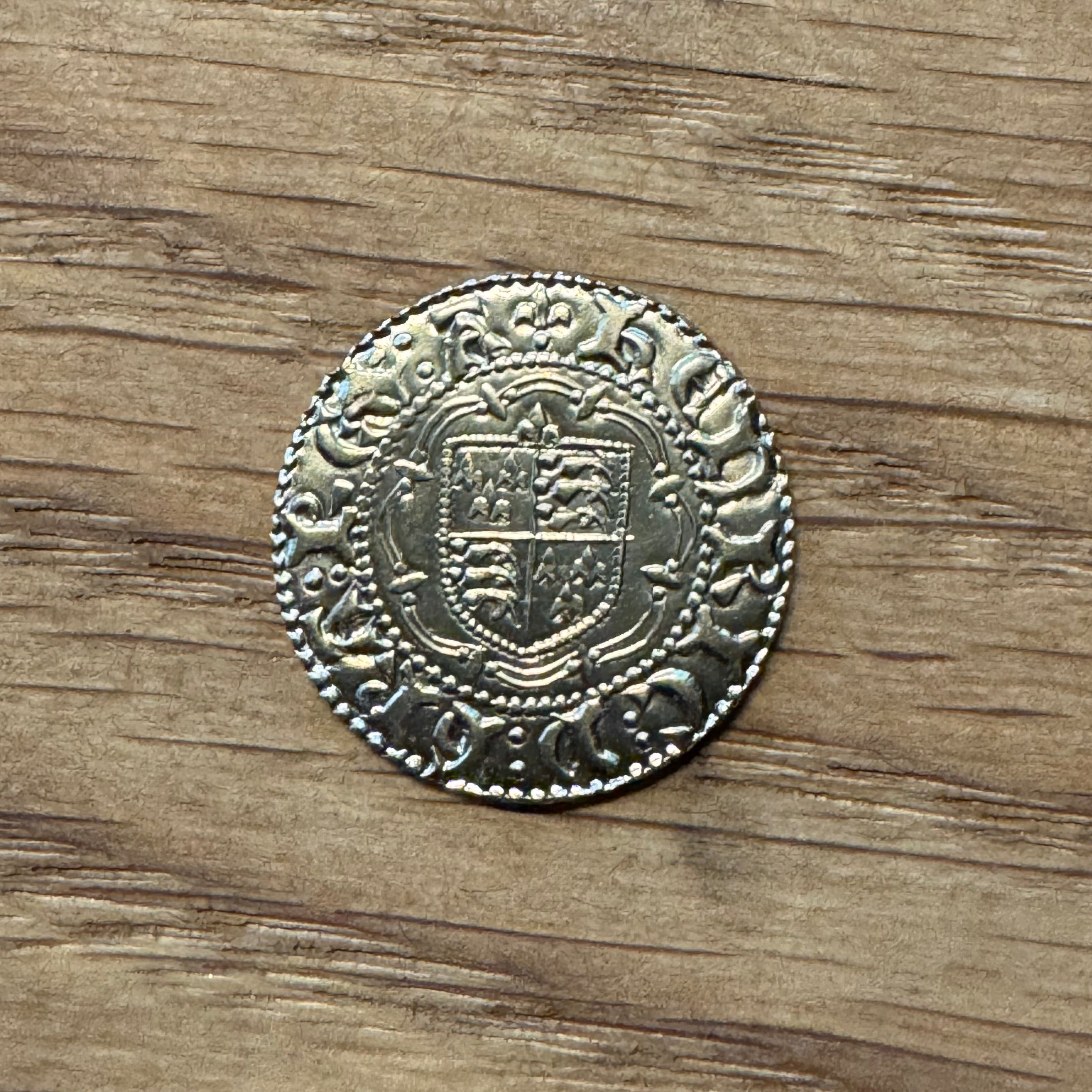 Henry V Quarter Noble - Hammered Reproduction
