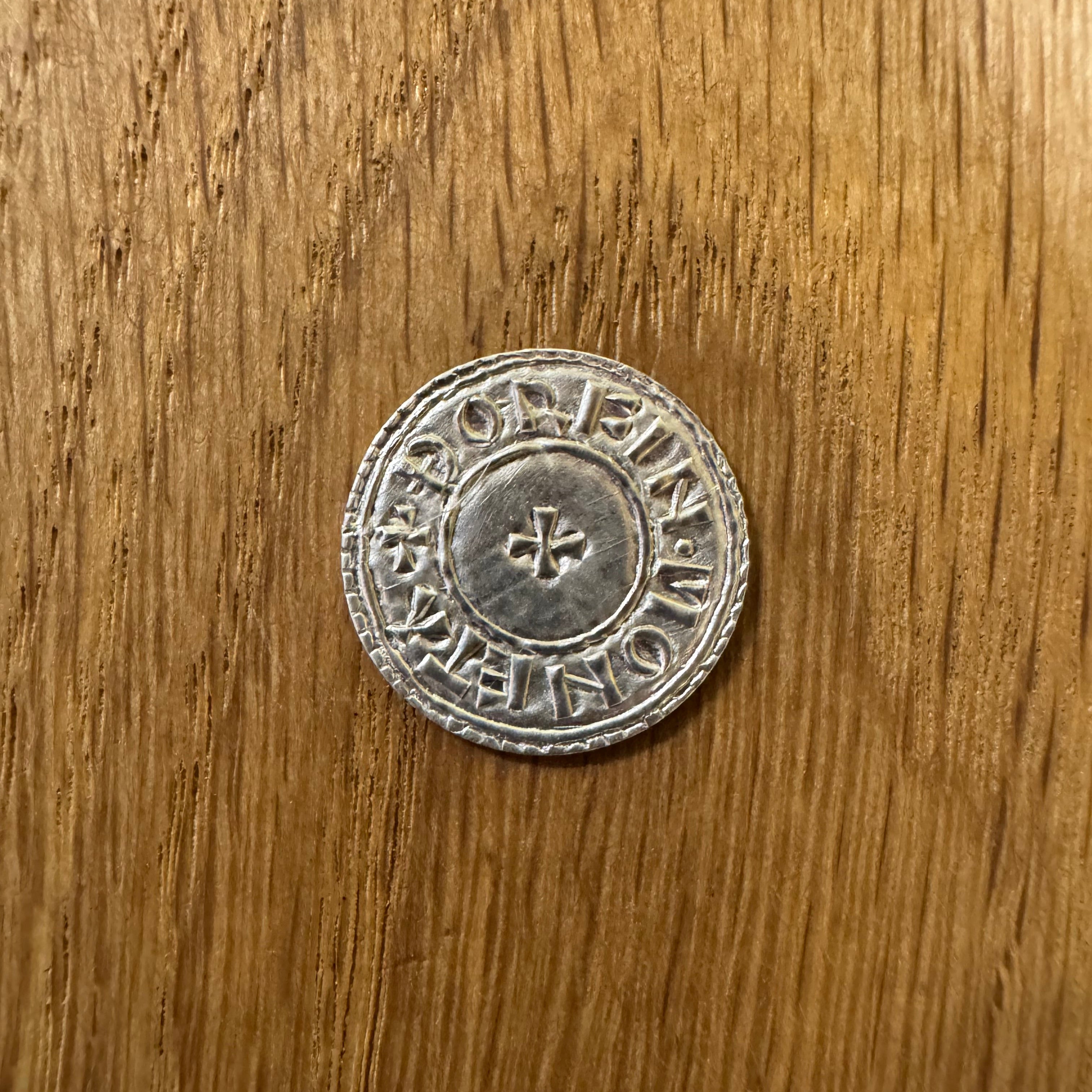 Eric Blood Axe Silver Penny - Hammered Reproduction