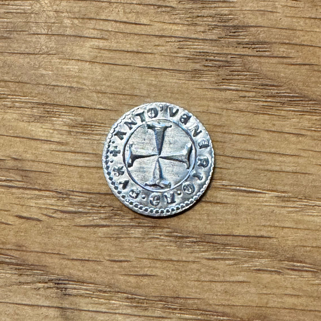 Venetian Tornesello - Hammered Reproduction