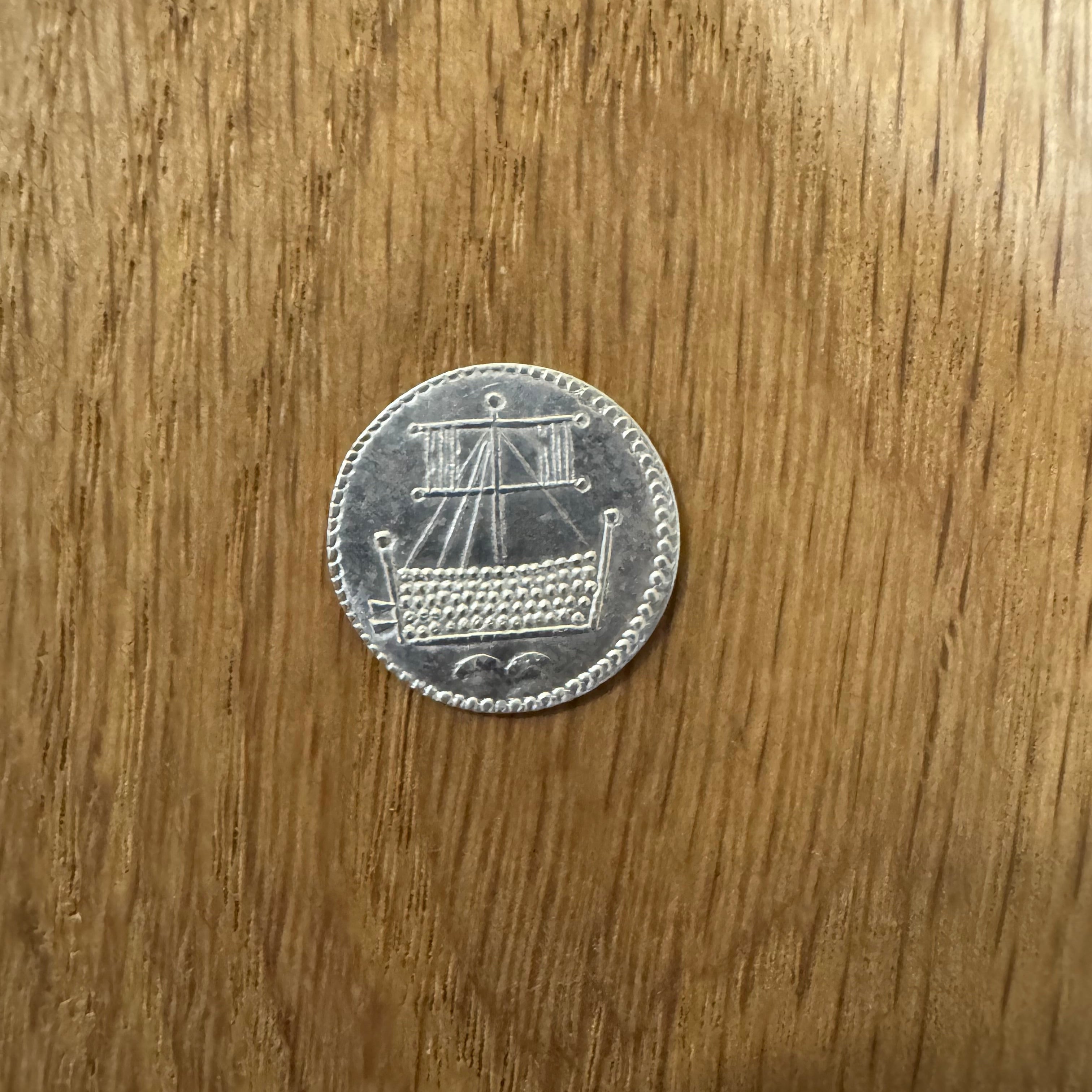 Silver Hedeby Trade Coin - Hammered Reproduction