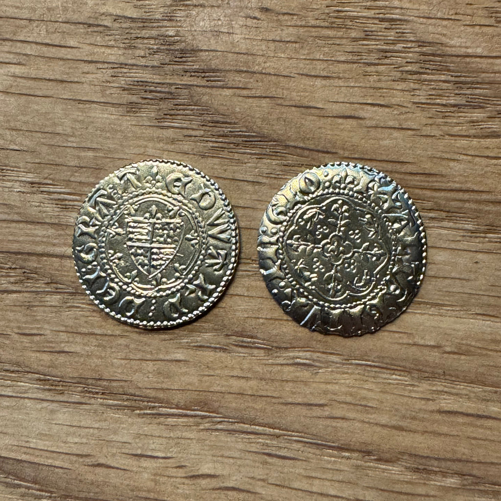 Edward III Quarter Noble - Hammered Reproduction