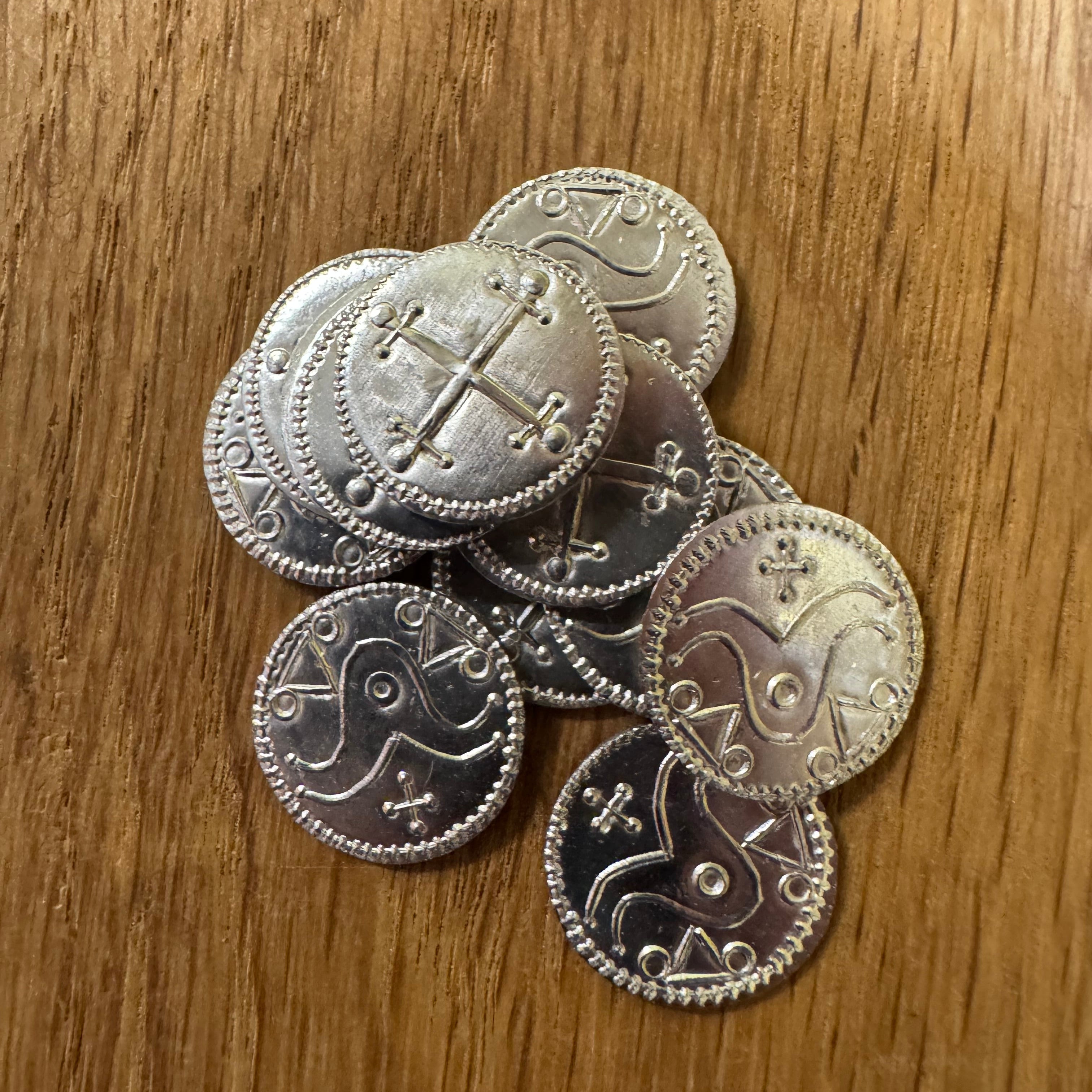 Harald Bluetooth Penny - Hammered Reproduction