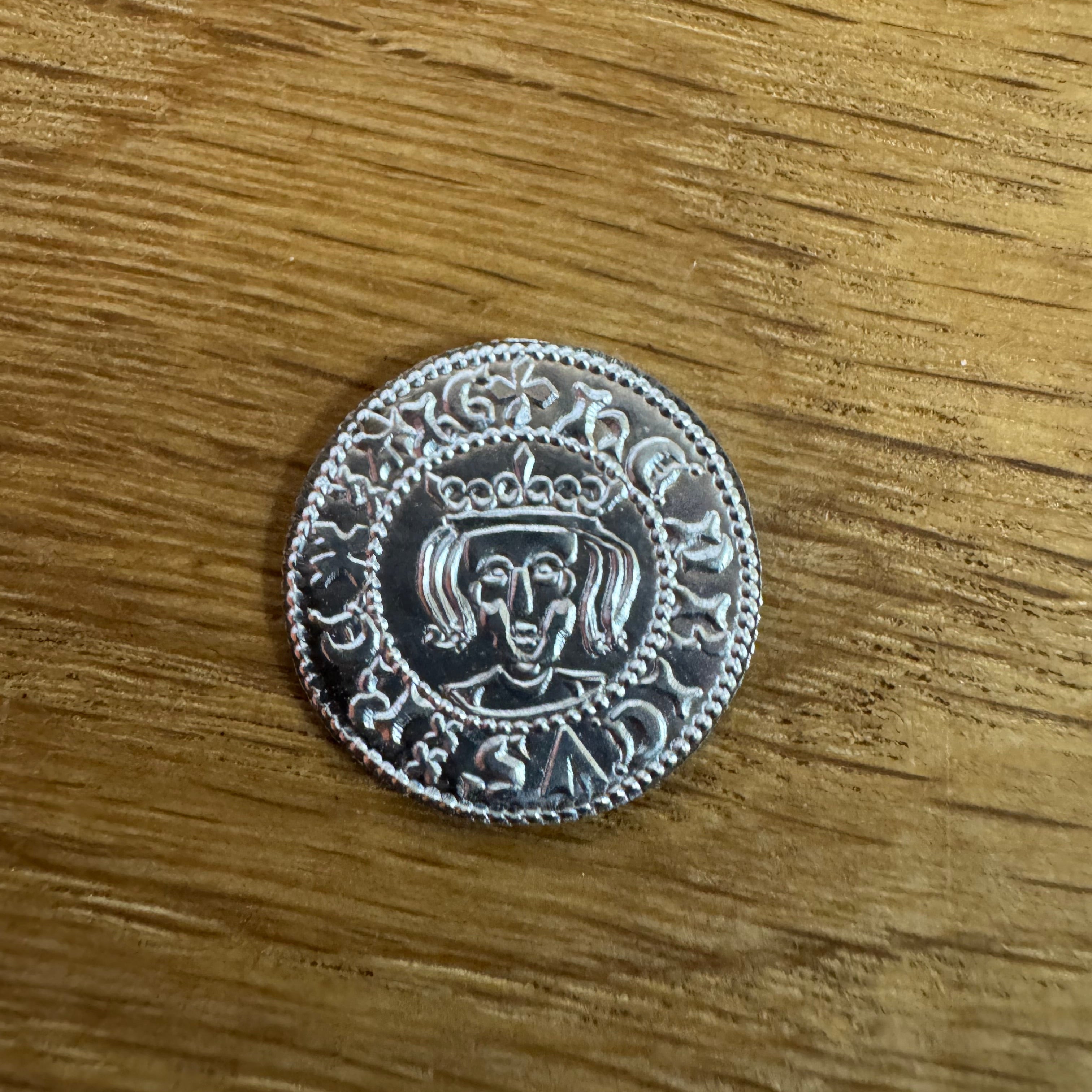 Henry VI Penny - Hammered Reproduction
