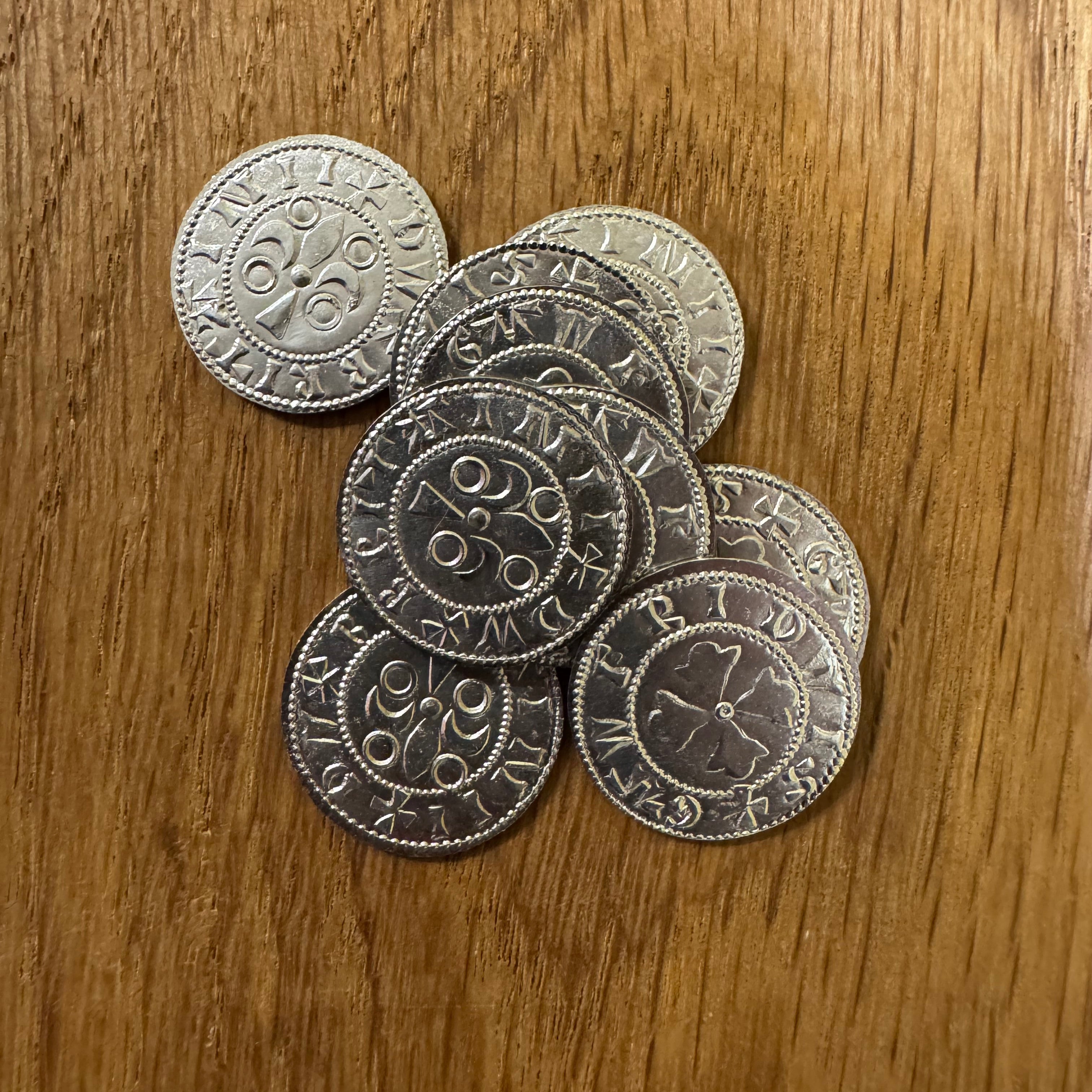 Geoffrey II Denier - Hammered Reproduction