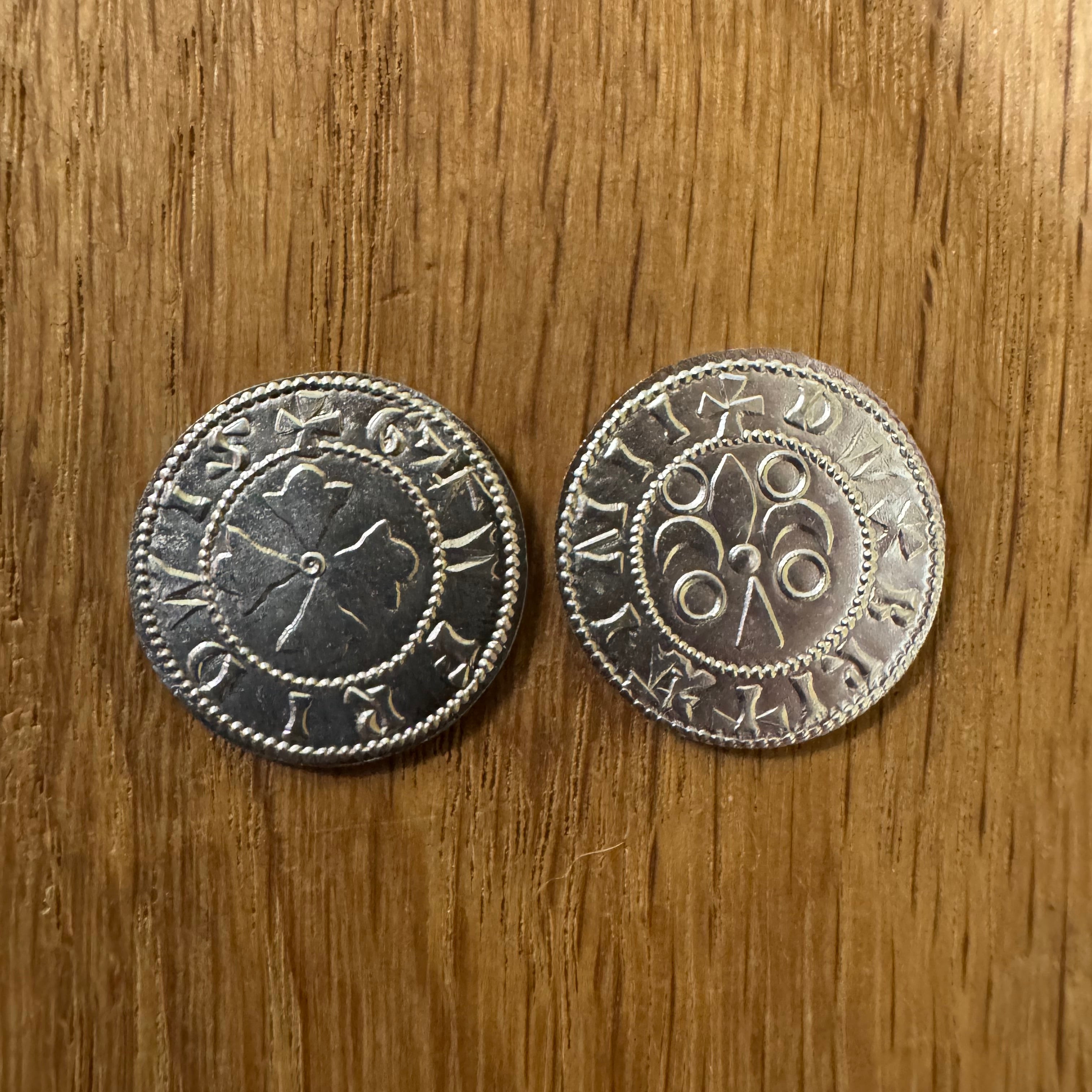 Geoffrey II Denier - Hammered Reproduction