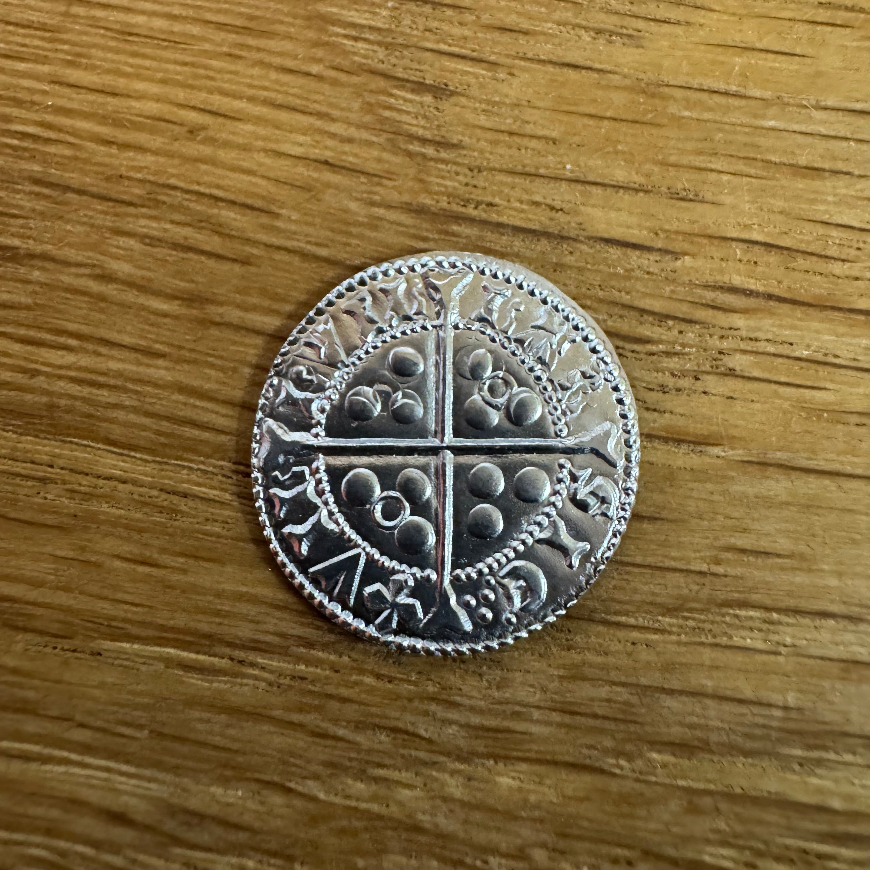 Henry VI Penny - Hammered Reproduction