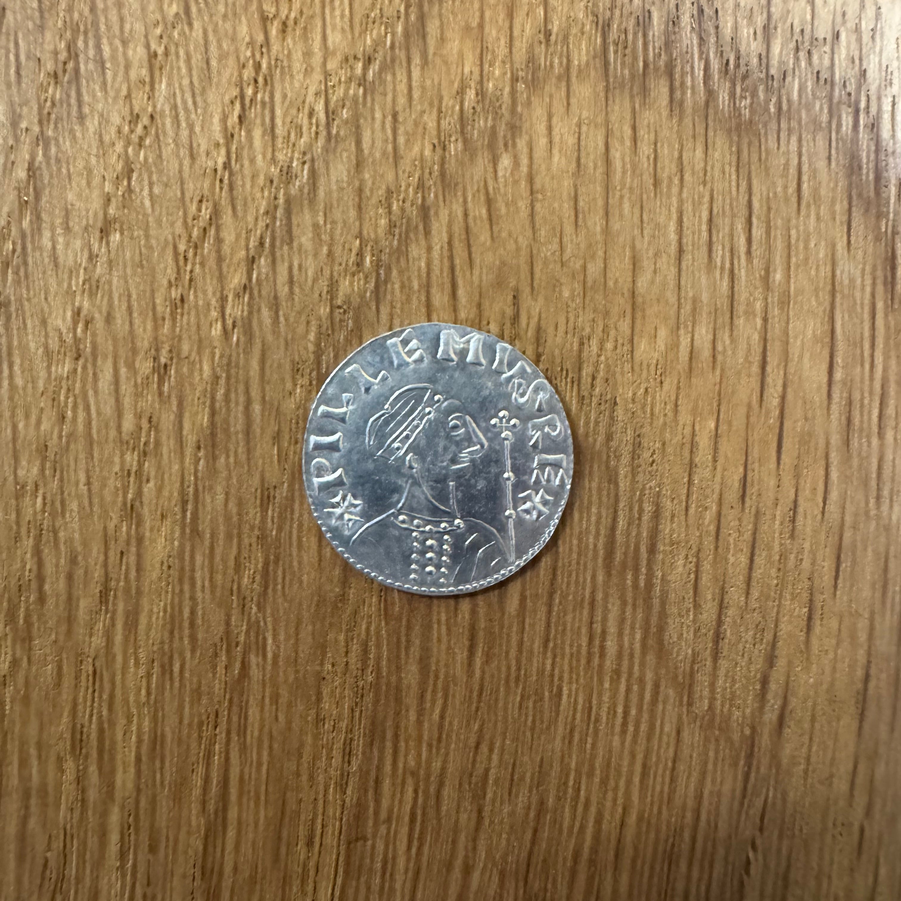 William I Silver Penny - Hammered Reproduction