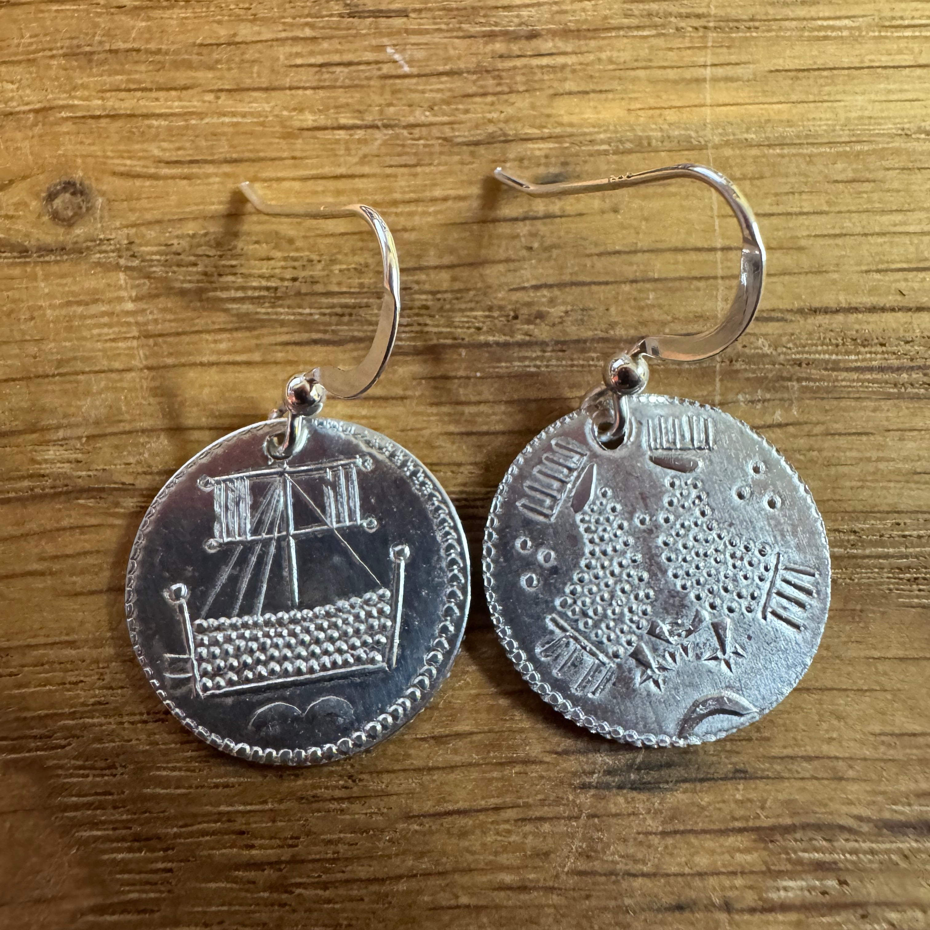Hedeby Trade Coin Earrings