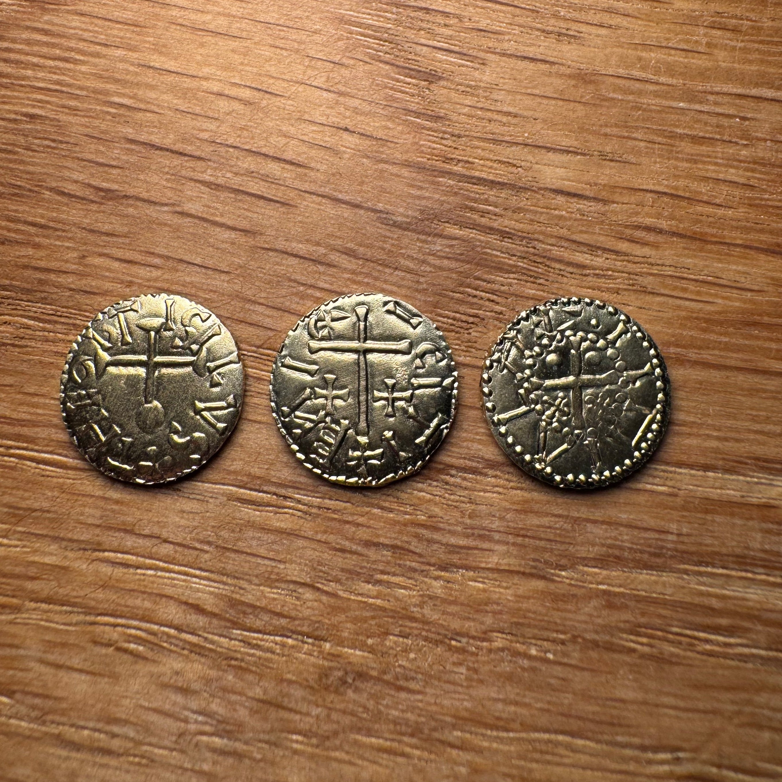 Sutton Hoo Tremisses - Hammered Reproductions