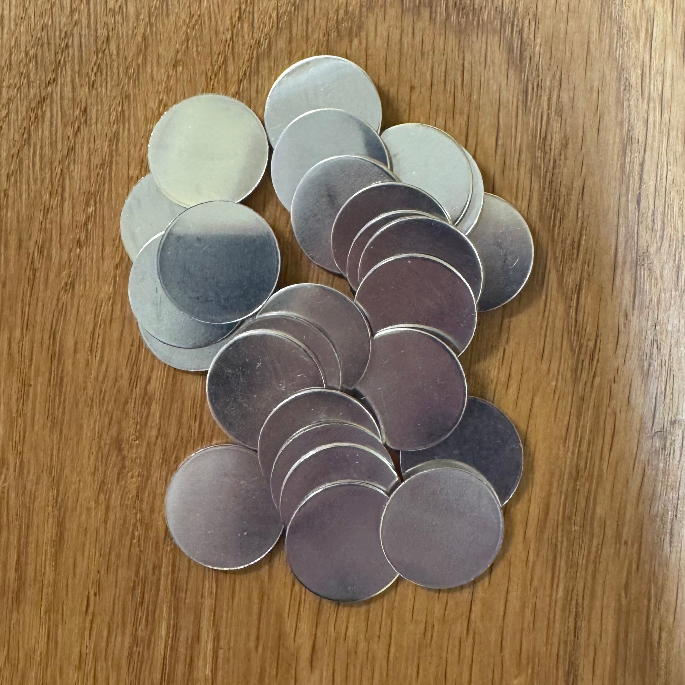 19mm Pewter Coin Blanks - Individual