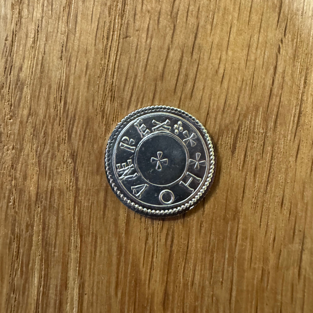 Hywel Dda Penny - Hammered Reproduction