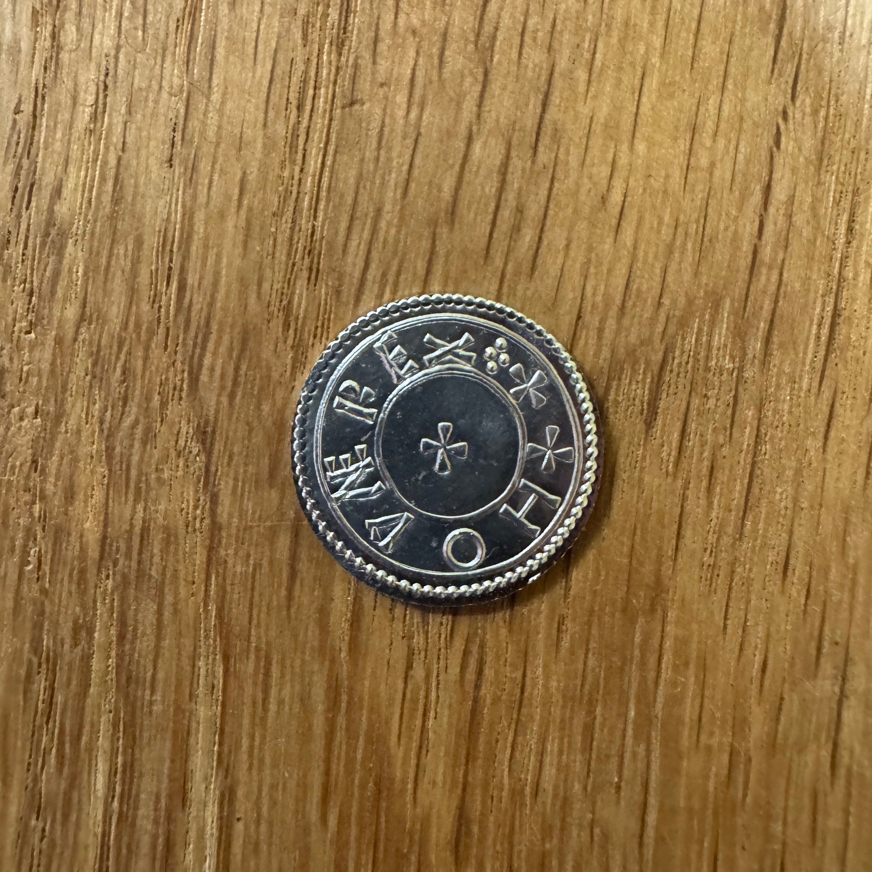 Hywel Dda Penny - Hammered Reproduction