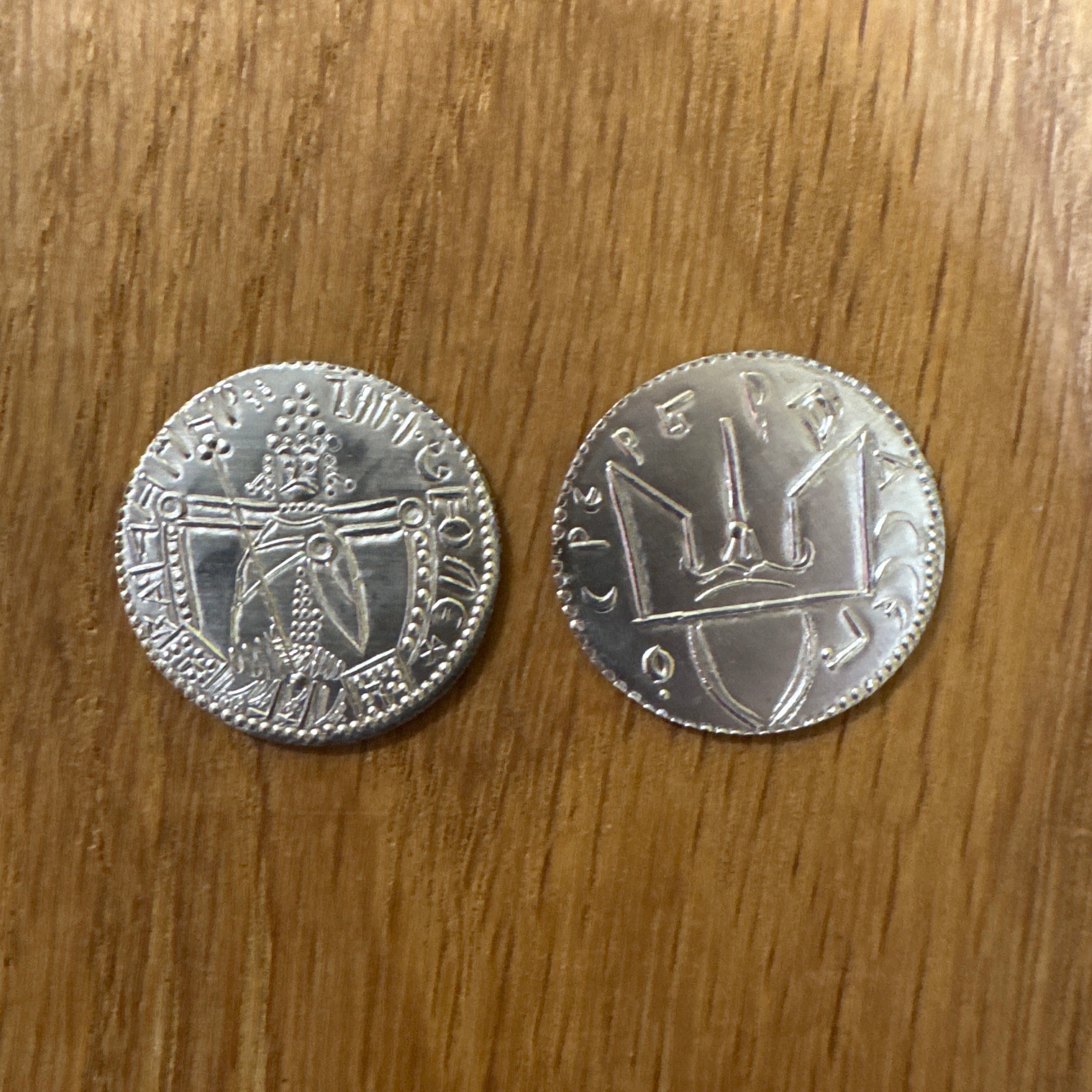 Srebrennik of Vladimir the Great - Hammered Reproduction