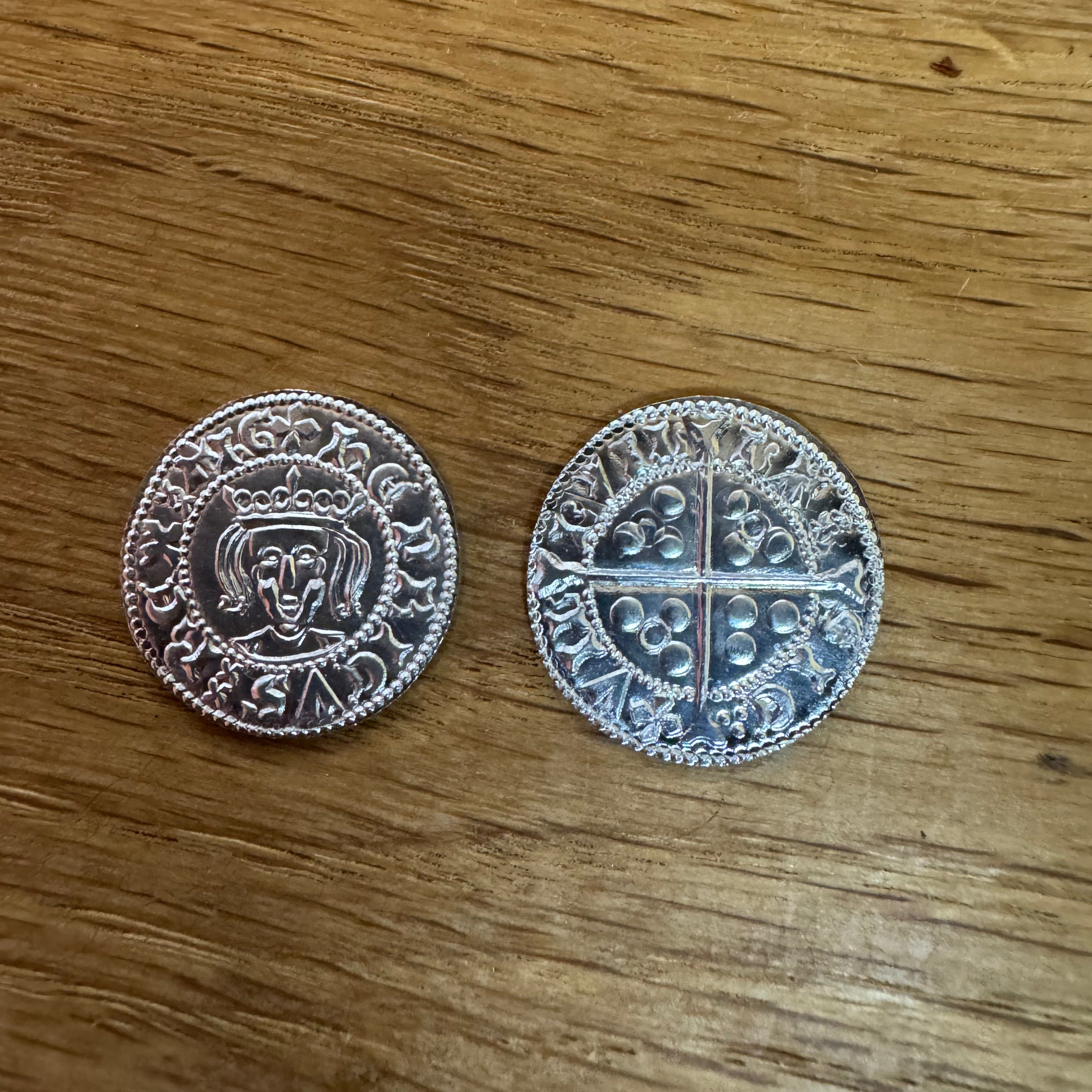 Henry VI Penny - Hammered Reproduction