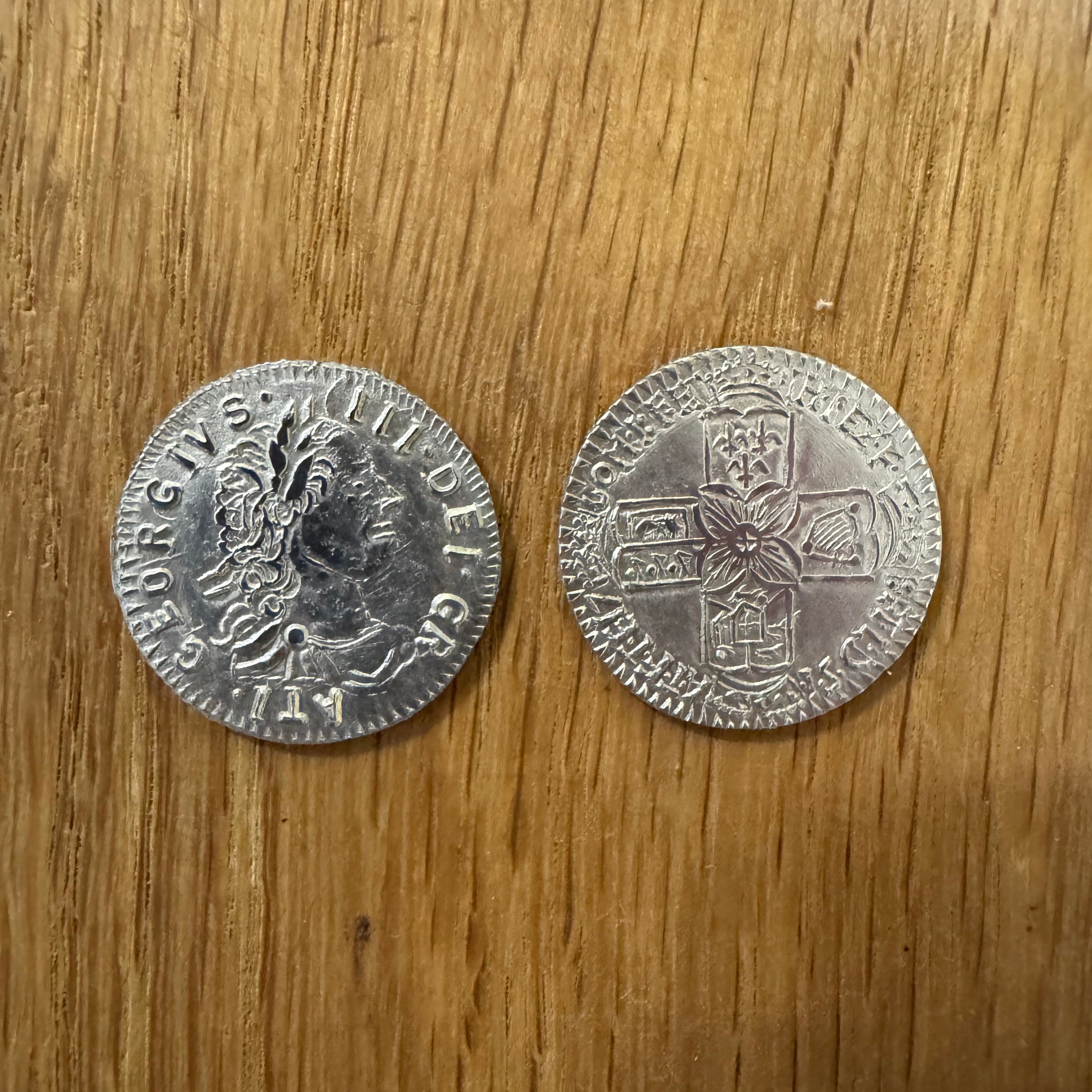 King George III Shilling - Reproduction coin