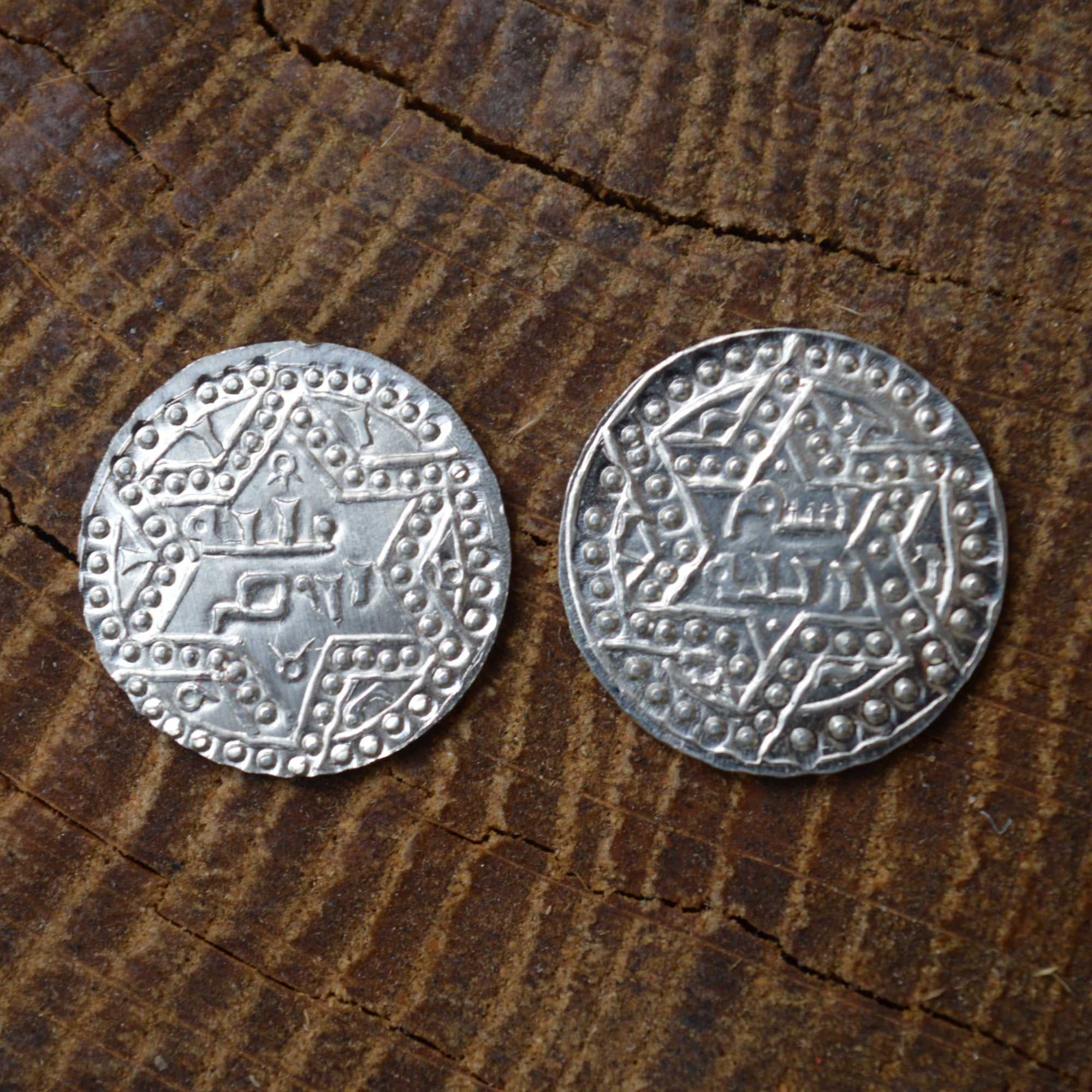Saladin Half Dirham - Hammered Reproduction