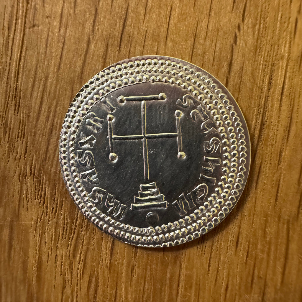 Byzantine Miliaresion - Hammered Reproduction