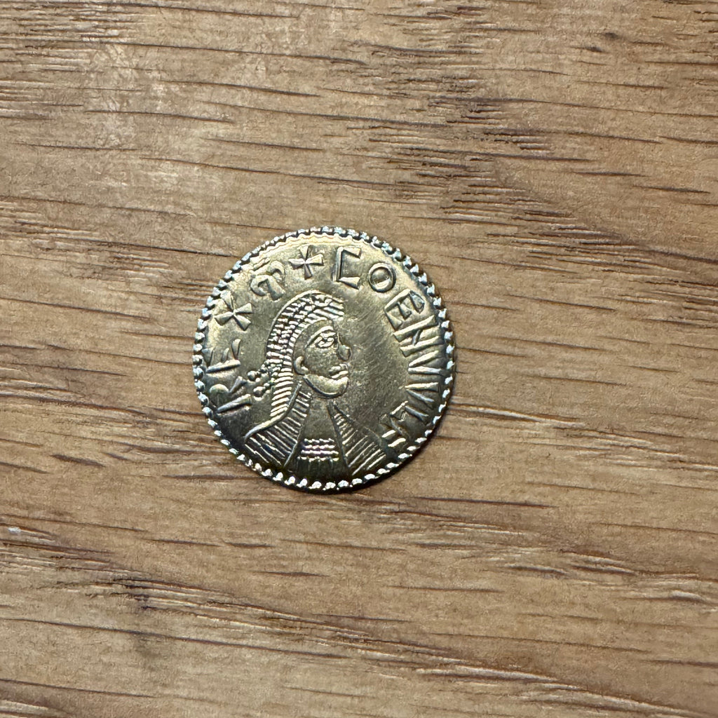Coenwulf of Mercia Gold Mancus - Hammered Reproduction