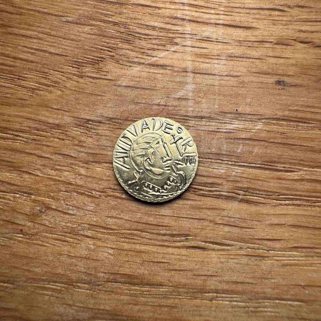 Eadbald Of Kent Thrymsa - Hammered Reproduction