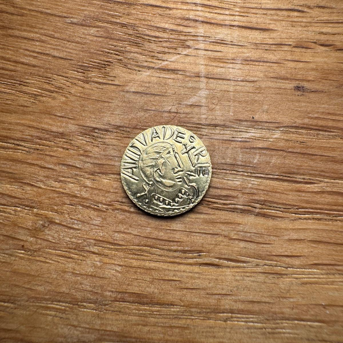 Eadbald Of Kent Thrymsa - Hammered Reproduction