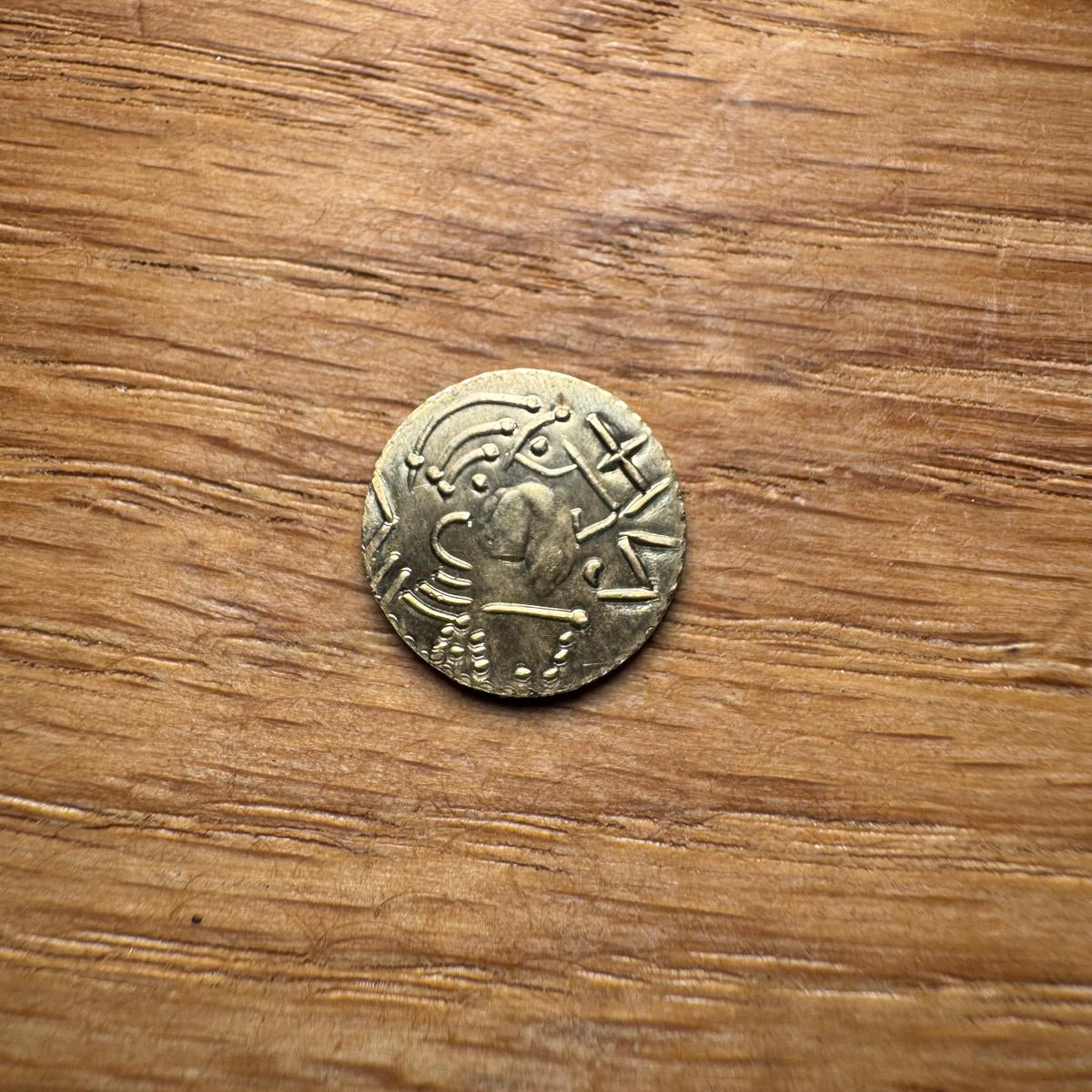 Two Emperors type Thrymsa - Hammered Reproduction